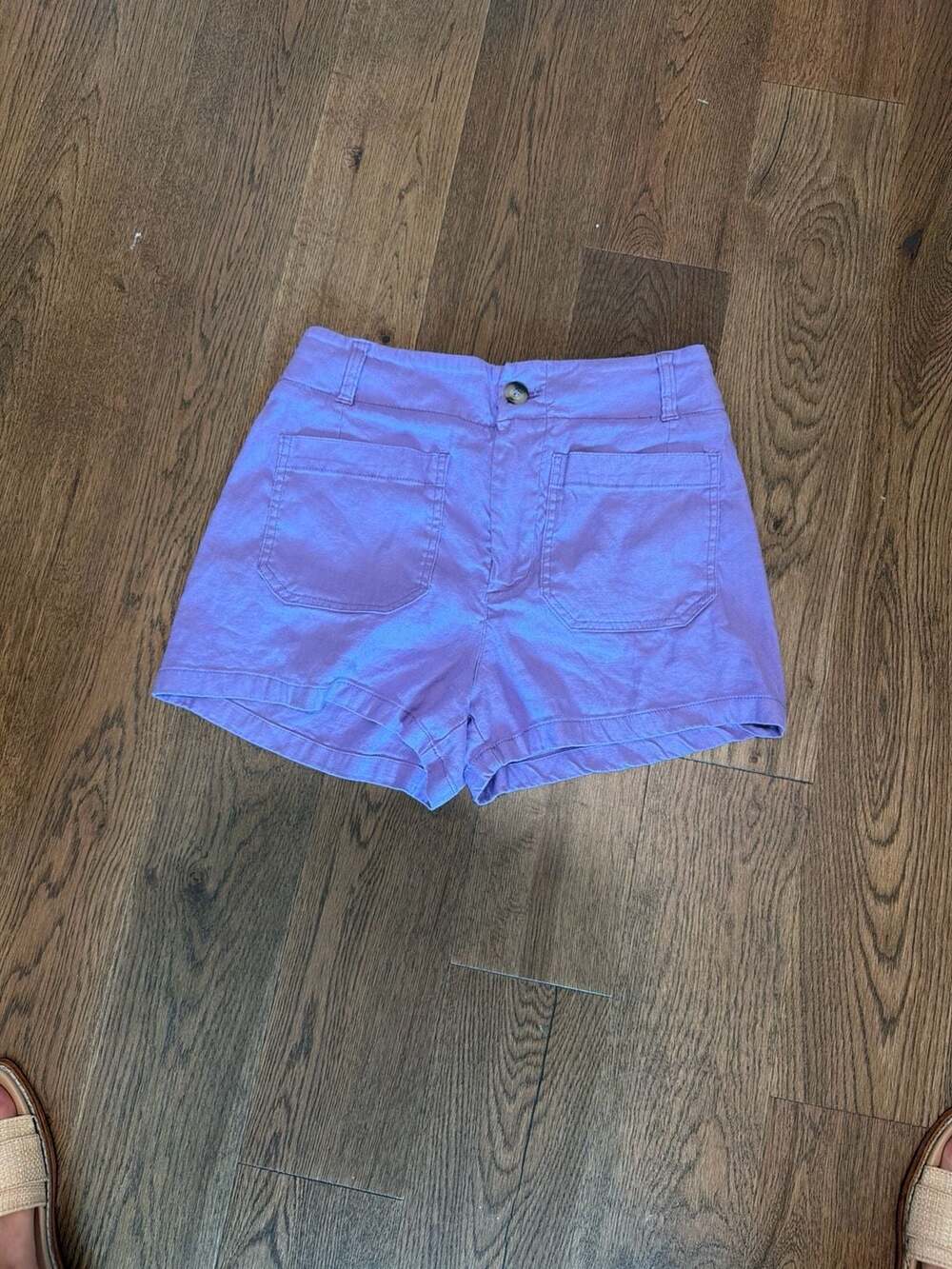 Maeve by Anthropologie The Colette Short in Lilac size 28